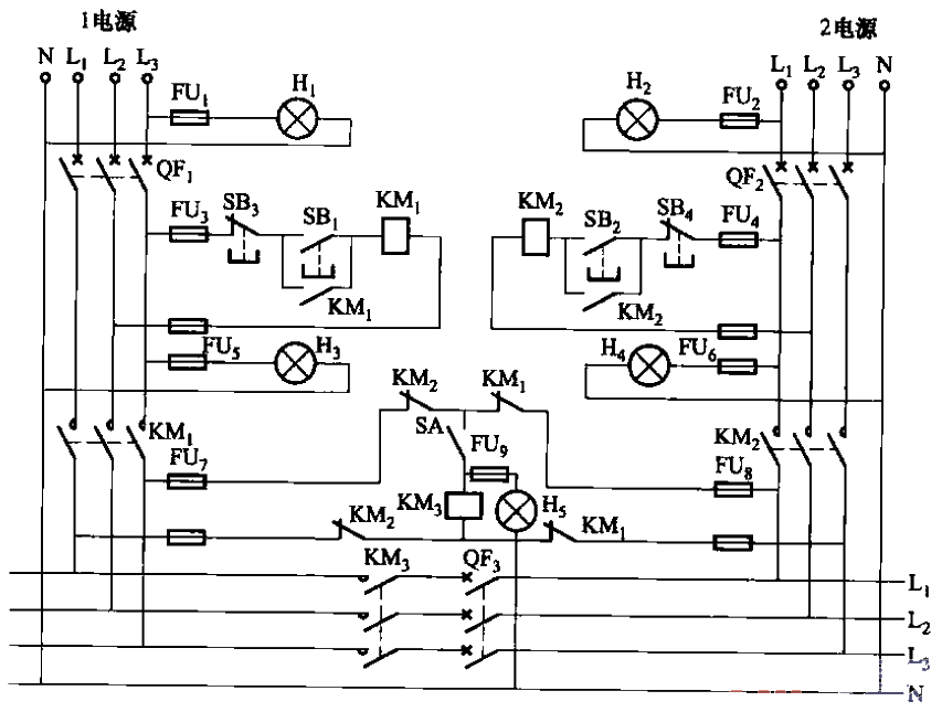 132. Dual-circuit<strong>power supply</strong> uses contactor to mutually transfer<strong>circuit</strong> part 2.gif