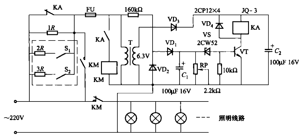 78. Simple <strong>AC regulated power supply</strong> circuit using series cutting<strong>resistance</strong> method.gif