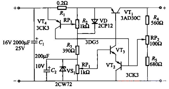 38.<strong>Stabilized power supply circuit</strong> adjusted from scratch.gif