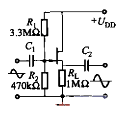 Table 15-5. Three <strong>amplification circuits</strong> of <strong>junction field effect transistor</strong> - common drain.gif