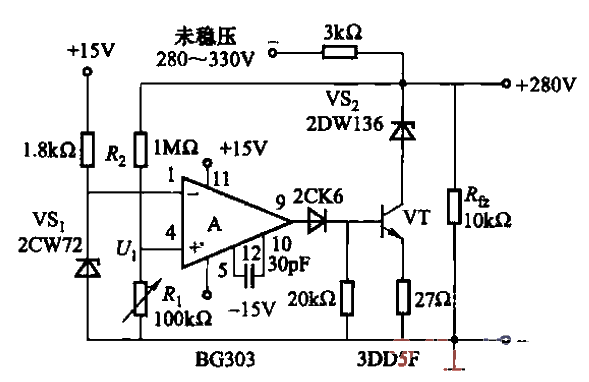 49.<strong>Operation Amplifier</strong><strong>Stabilized Power Supply Circuit</strong>Part 4.gif