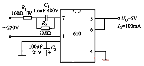 70.<strong>Output voltage</strong>Fixed MAX610<strong>Regulated power supply circuit</strong>.gif