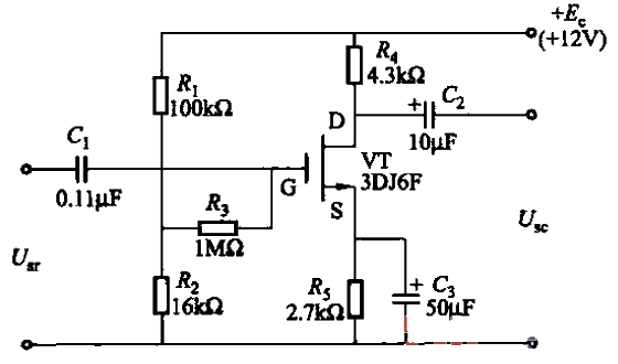 25.<strong>Field effect transistor</strong><strong>Amplification circuit</strong>.gif