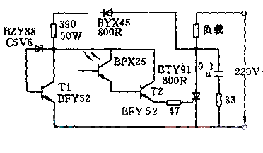 Photoelectric<strong><strong>switch circuit diagram</strong></strong> on AC<strong><strong>grid</strong></strong>.gif