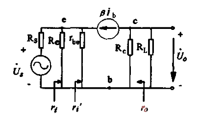 Common base circuit-<strong><strong>Slightly variable equivalent circuit</strong></strong>.gif