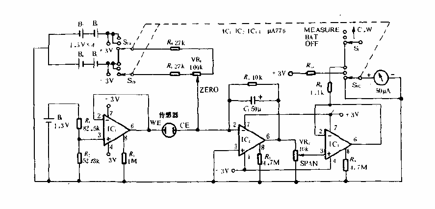 Carbon monoxide meter<strong><strong>Circuit diagram</strong></strong>.gif