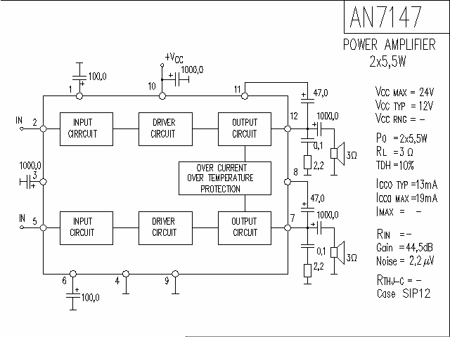 <strong><strong>AN</strong></strong>7147<strong><strong>Power amplifier circuit diagram</strong></strong>.gif