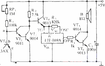 PC CPU overheating language warning circuit diagram