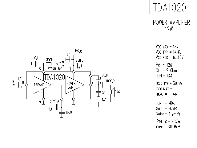 TD<strong><strong>A10</strong></strong>20<strong><strong>Power amplifier circuit diagram</strong></strong>.gif