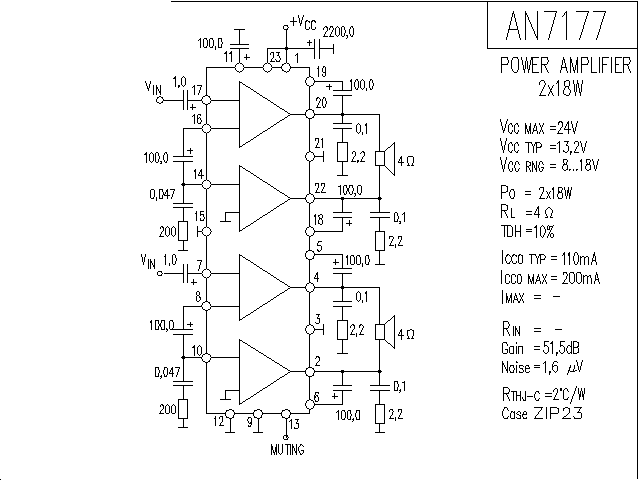 <strong><strong>AN</strong></strong>7177NK<strong><strong>Power amplifier circuit diagram</strong></strong>.gif