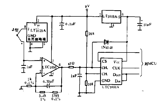 Furnace Exhaust<strong><strong>Temperature Monitor</strong>with<strong><strong>Power</strong></strong><strong><strong>Power</strong></strong>Insufficient Detection </strong><strong><strong>Circuit diagram</strong></strong>.gif