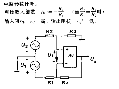 Differential input<strong><strong>Amplifier circuit</strong></strong>.gif