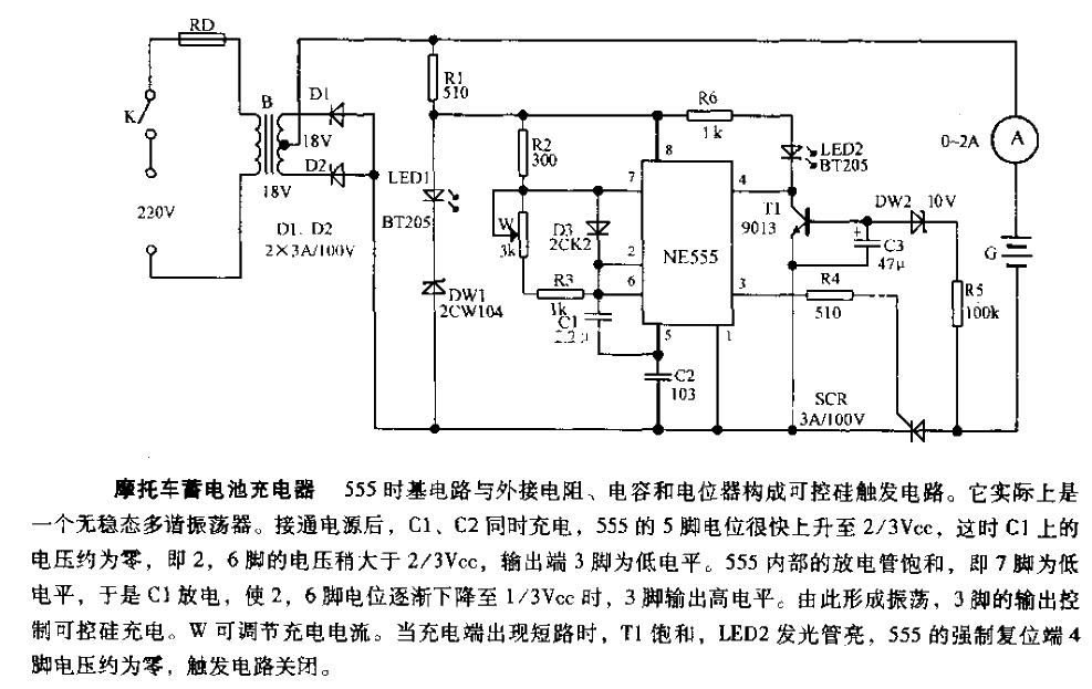 motorcycle battery charger