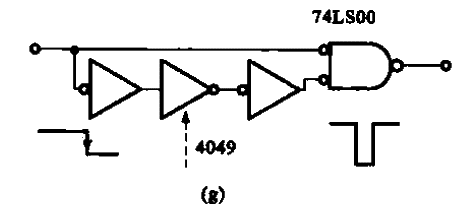 Single pulse signal generating circuit g