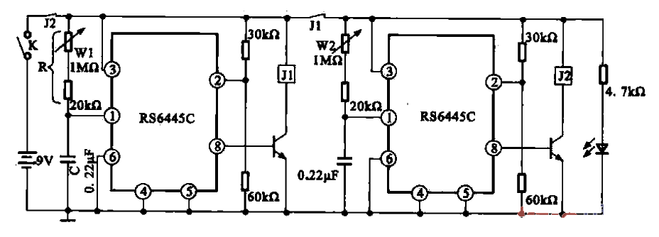 24. Use long-term<strong>timing</strong><strong>integrated circuit</strong>RS6445C to form an intermittent<strong>oscillator</strong>.gif