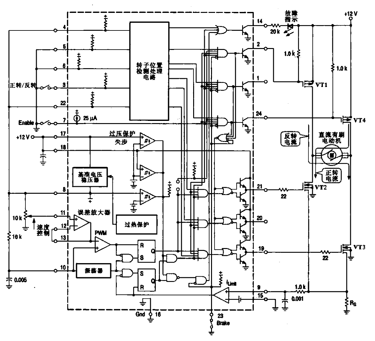 46.<strong>DC</strong>Brush<strong>Motor</strong><strong>Drive Circuit</strong> Schematic Diagram.gif