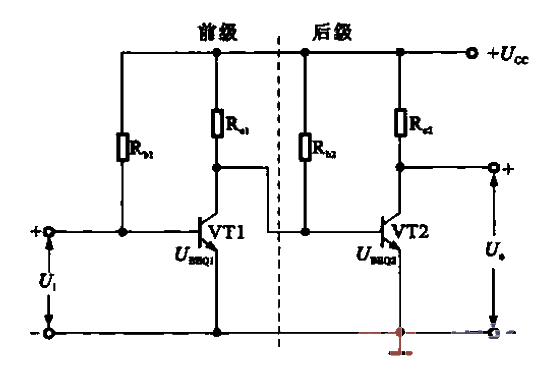 40. Two-stage<strong>DC coupling</strong><strong>amplifier circuit</strong>.gif