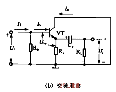 14.<strong>Common collector</strong><strong>Amplification circuit</strong>’s<strong>DC</strong> and AC paths b.gif