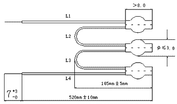 Overheat protection circuit schematic diagram