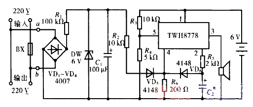 34. Multi-purpose<strong>Power outage</strong><strong>alarm circuit</strong>.gif