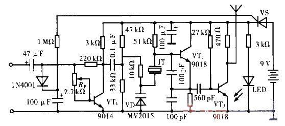 High stability wireless microphone circuit