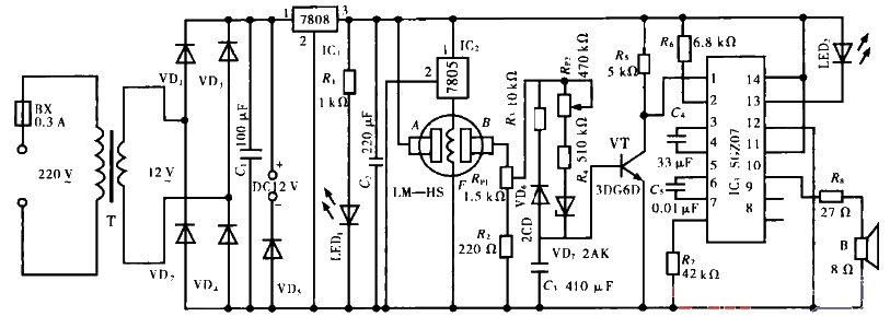 21.<strong>Gas alarm</strong> circuit (2).gif