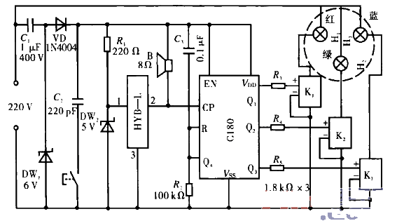 9. Music color changing light<strong>circuit</strong>.gif