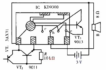 Water boiling alarm circuit