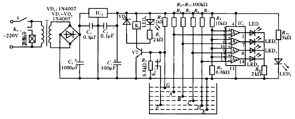 26.<strong>Solar water heater</strong>Water level display and water supply<strong>Control circuit</strong>.gif