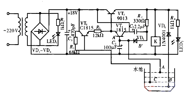 Simple water level controller circuit (2)