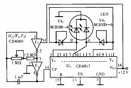 2.Three-color color-changing lamp<strong>circuit</strong>.gif