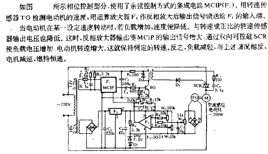 Single-phase<strong>Induction Motor</strong>Speed<strong>Negative Feedback Circuit</strong>.gif