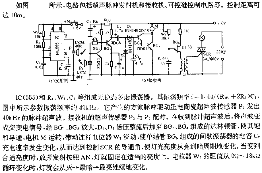 <strong>Ultrasound</strong><strong>Remote control</strong>Stepless dimming light<strong>Circuit</strong>.gif