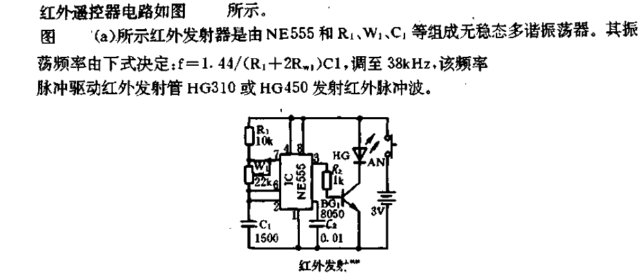 <strong>Electric fan</strong><strong>Infrared remote control</strong> circuit-a.gif