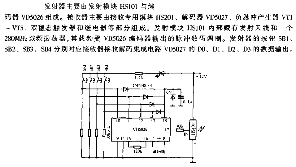 <strong>Four Channels</strong><strong>Remote Switch</strong><strong>Transmitter</strong><strong>Circuit</strong>.gif