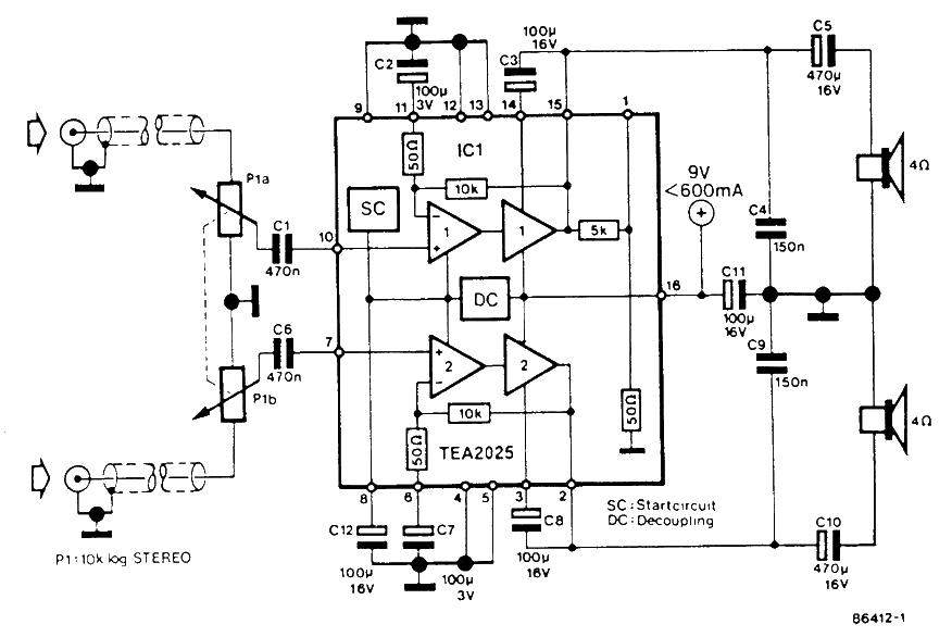 mini stereo amplifier