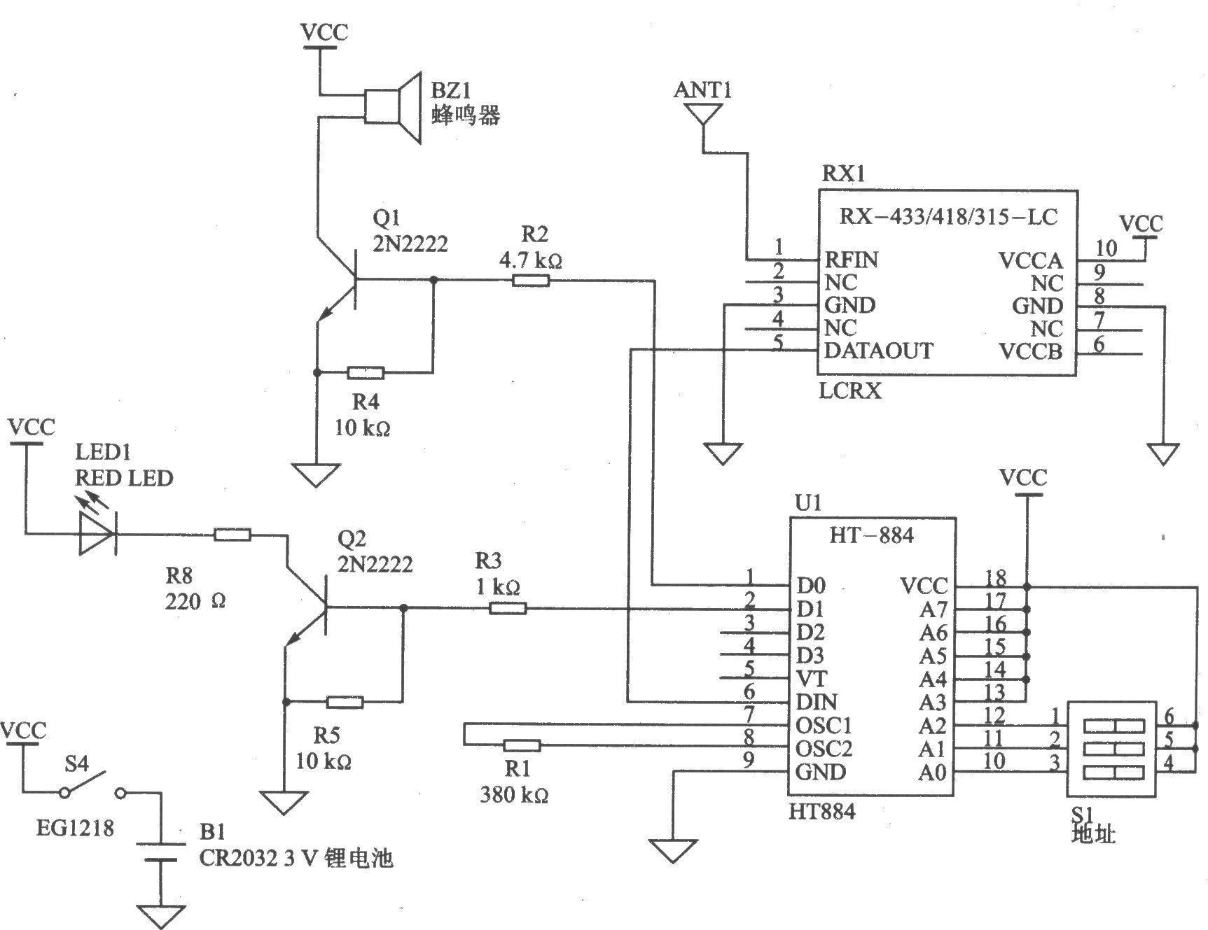 RXM-433/418/315-LC-P AM Receiver Module