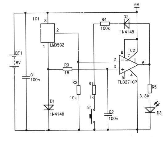 Simple and easy to make zero degree detector