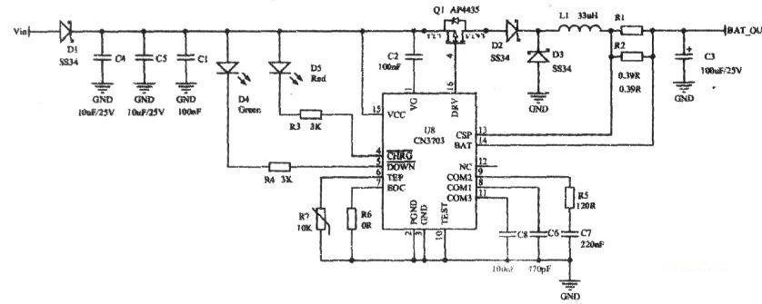 Fabrication of multi-cell lithium battery charging circuit