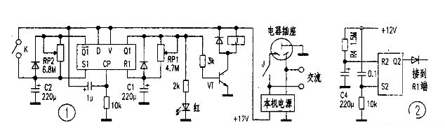 Using D flip-flop to make electronic temperature controller