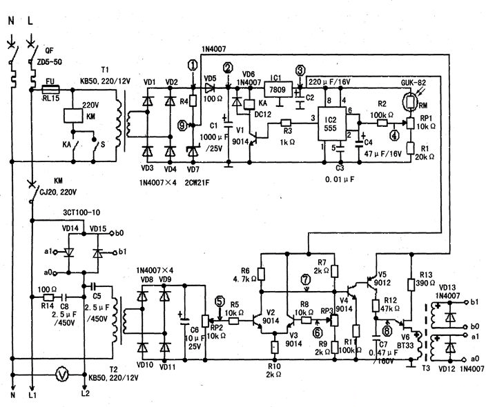 Homemade Street Lamp Voltage Stabilizer Photoelectric Controller