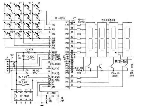 Phase-locked loop controller using AT89S51 microcontroller