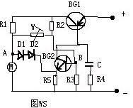 Small DC motor electronic speed stabilization circuit