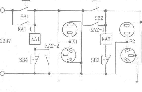 Practical and interesting button-controlled additional circuit