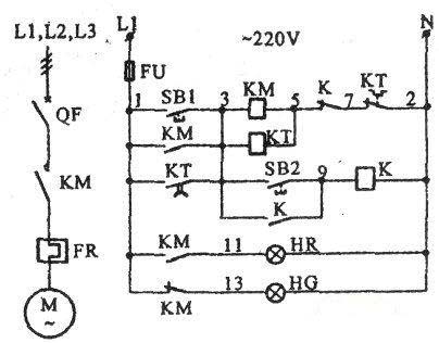 Motor self-starting circuit