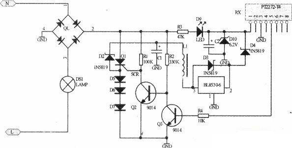 Design and production of wireless multi-location control switch circuit