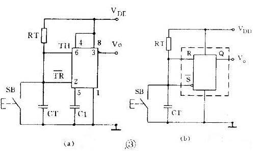 Manual start monostable