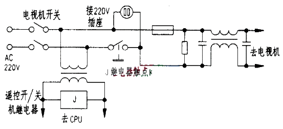 Adding remote shutdown circuit to satellite receiver