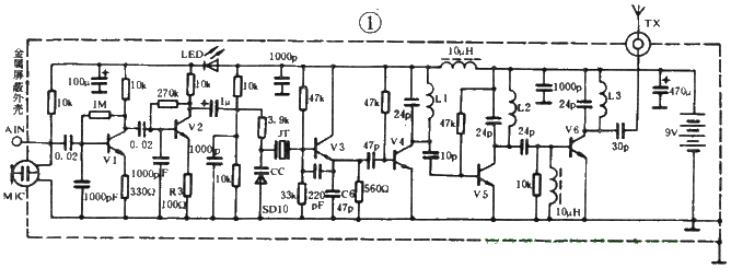 Production and debugging of FM transmitter