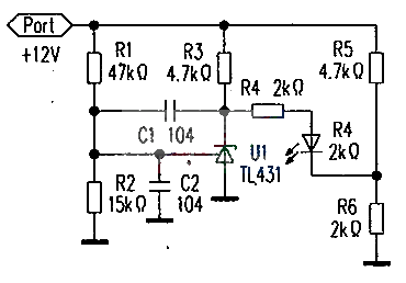 Star finder battery indicator circuit